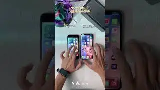 Iphone 8 vs Iphone 11 pro MOBILE LEGENDS TEST - A11 Bionic vs A13 Bionic BGMI Test  #pubg  #short