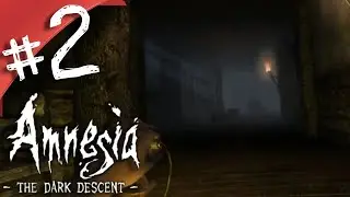 SCARY WATER MONSTER! | Amnesia The Dark Descent Part 2 (FULL GAME)