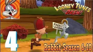 Looney Tunes Dash - Fullscreen gameplay walkthrough part 4 - Rabbit Season levels 6-7 ios / android