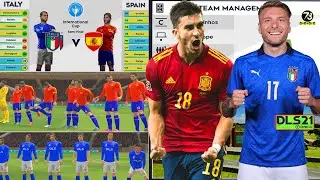 DLS 21 | Italy vs Spain | International Cup | Dream League Soccer 2021 Gameplay