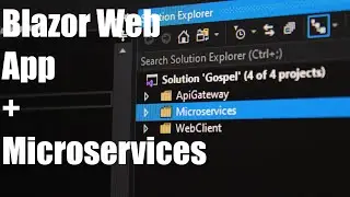 Developing the Scalable Web App with Blazor and Microservices