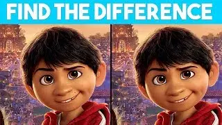 ONLY TRUE GENIUS can FIND THE DIFFERENCE | 100% FAIL | COCO MOVIE PUZZLE