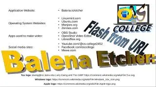 Flash operating system from URL - Balena Etcher