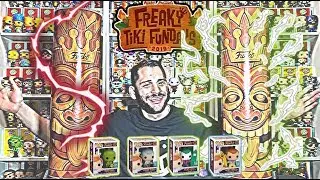 FUNKO FUNDAYS BOX OF FUN (Unboxing 2 Freaky Tiki Fundays Funko Pops!)