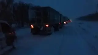 Затор в Компаніївському районі