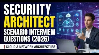 Security Architect Scenario-Based Interview Questions (2026) | Cloud & Network Architecture