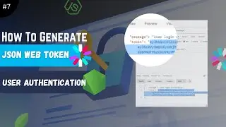 How To Generate Json Web Token In Node.js | User Authentication #nodejs #backend