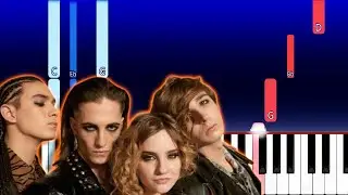 Maneskin - SUPERMODEL (Piano Tutorial)