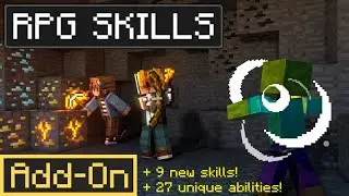 RPG Skills Add-on | Minecraft Marketplace | Showcase