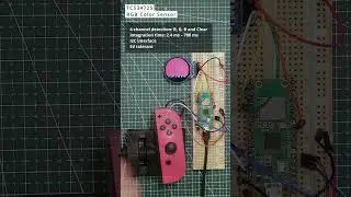 TCS34725 RGB color sensor 