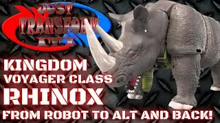 JUST TRANSFORM IT!: Kingdom Voyager Rhinox