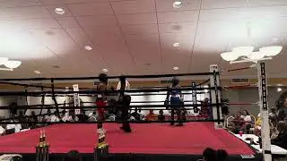 Elite Boxing Promotions: 8/2/24 Jamari Williams vs Justin Pierce Round # 2 Part 3 Camera angle # 2