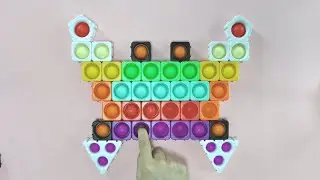 Crab Pop It Fidget Toy - Pop It Jigsaw Puzzles #10