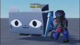 new cursed huge cat in pet simulator x