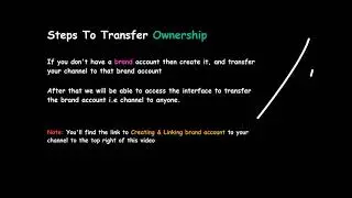 How To Transfer Youtube Channel Ownership To Another Google Account