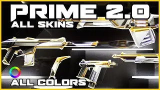 VALORANT Prime 2.0 Skin Bundle (ALL COLORS IN-GAME) | NEW Skins Collection Showcase