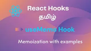 useMemo hook React  Tamil with examples | React hooks for beginners in Tamil | useMemo Tamil
