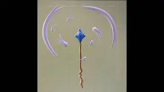 I made  wizard staff  in blender