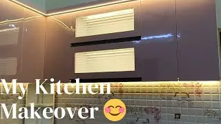 My Kitchen Makeover 😊#kitchen#trending #vlog