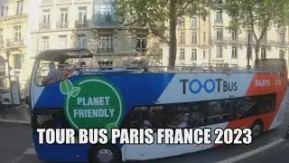 Tour bus Paris France 2023