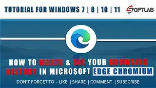 How to Delete & See your Browsing History in New Microsoft Edge Chromium in Hindi