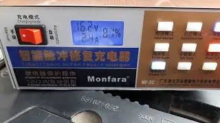 Monfara MF-2C Зарядное устройство для аккумулятора , обзор , тест