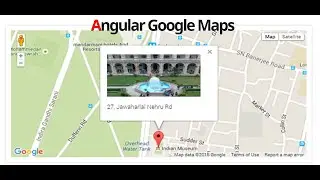 Creating  Google Maps Sample App  with AngularJS and asp.net MVC
