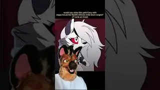 dating this goth furry is a death wish 💀🙏 (idksterling furry meme)