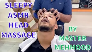 Sleepy ASMR Indian Barber Head Massage By Master Mehmood (Saurabh)