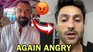 😡 Ajaz Khan Again Angry on Harsh Beniwal !