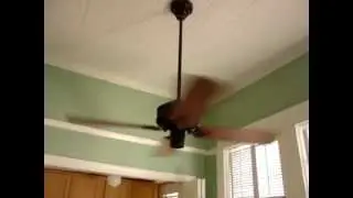 DAYTON 48" ANTIQUE CEILING FAN  CIRCA 1915