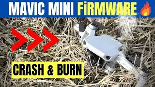 DJI MAVIC MINI CRASH !! (twice)