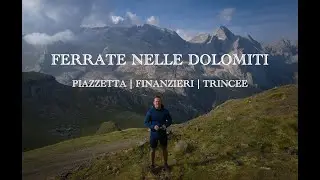 Hiking in the Dolomites - Ferrate Piazzetta, Finanzieri & Trincee 🇮🇹