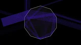 Laser Beam vs. Decagonal Prism | Ray Optics | Physics Simulations