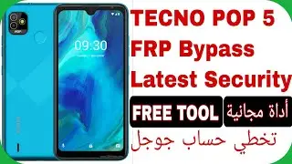 Tecno POP 5 (BD2p) FRP UNLOCK - Free Tool - Latest Security Android 11 | تخطي حساب جوجل تيكنو بوب 5