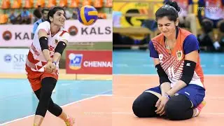 IND 🇮🇳 vs KAZ 🇰🇿 | AVC Women's Volleyball championship 2018 | Set 1 | NIRMAL | Life of volley