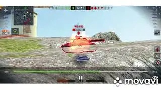 Как не нужно играть в World of Tanks Blitz на АМХ50В