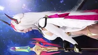 Model fancam jooa songjooa 2024 agf epicseven new moon luna 에픽세븐 그픽세븐 신월의 루나 新月のルナ