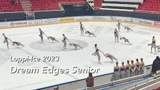 Dream Edges Senior - Loppi-Ice 2023 - Free skating, Synchronized skating