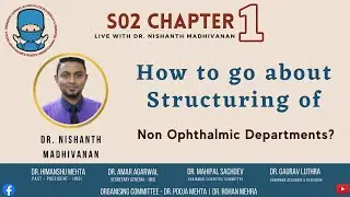 How to go about Structuring of Non-Ophthalmological Departments - Dr. Nishanth Madhivanan@MnehEye
