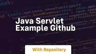java servlet example github