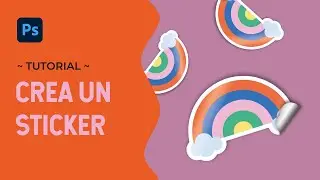 🌈 CREATE STICKERS in PHOTOSHOP