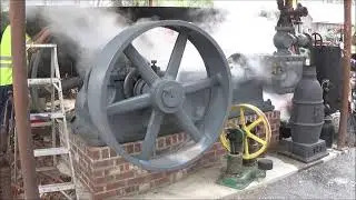TAYLOR IRON WORKS ENGINE, FIRST RUN IN 50+ YEARS AND MORE!!