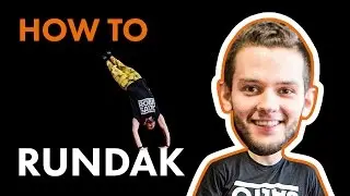 ROUNDOFF - step by step on a trampoline | Tutorial How To JUMP #4 [ENG. SUB.]