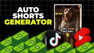 Automatically Generate YouTube Shorts & Tiktok videos for FREE with this AI