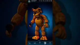 FNAF AR | FNAF 1 Freddy Fazbear | Workshop Animation