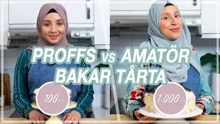 Amatör får 1000, proffs 100 – vem gör godast tårta?