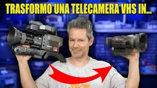 Faccio un disastro: trasformo una vecchia telecamera VHS in una Webcam 4K ma di ottica non so niente