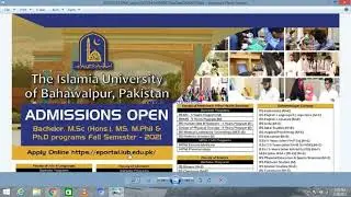 Good News ! IUB Admission Fall 2021 is open now.