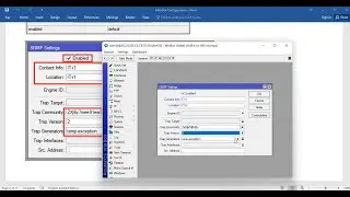 Mikrotik SNMP Settings